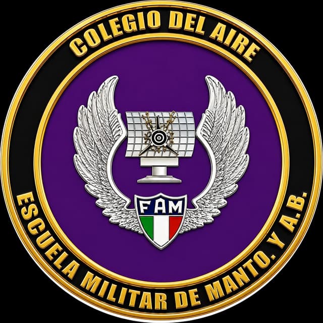 Escudo de Escuela Militar de Mantenimiento y Abastecimiento