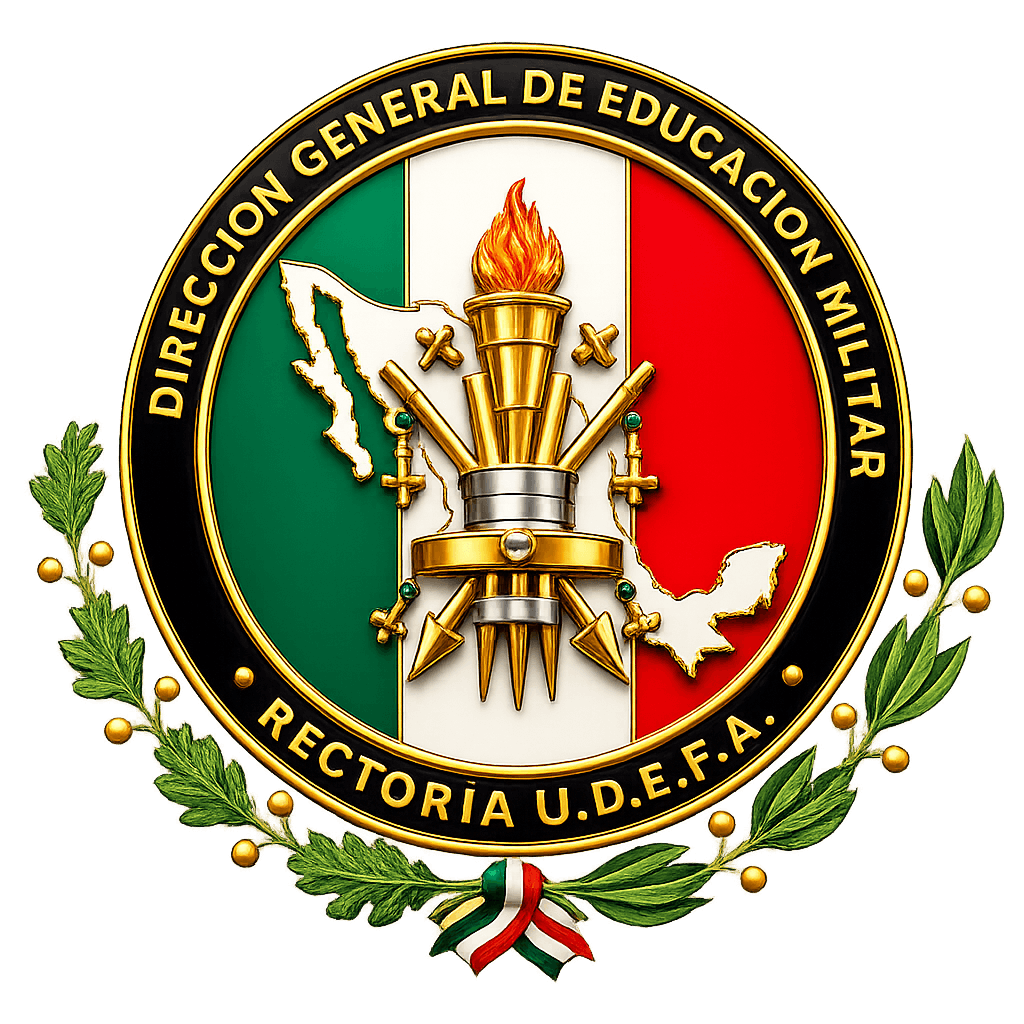 Sello de la Rectoría U.D.E.F.A. — Dirección General de Educación Militar